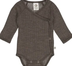Børn Müsli by Green Cotton Bodies>Woolly rib l/s body