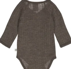 Børn Müsli by Green Cotton Bodies>Woolly rib l/s body