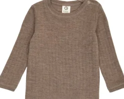 Børn Müsli by Green Cotton Uld>Woolly rib l/s T