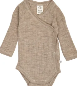 Woolly rib wrap l/s body-Müsli by Green Cotton New