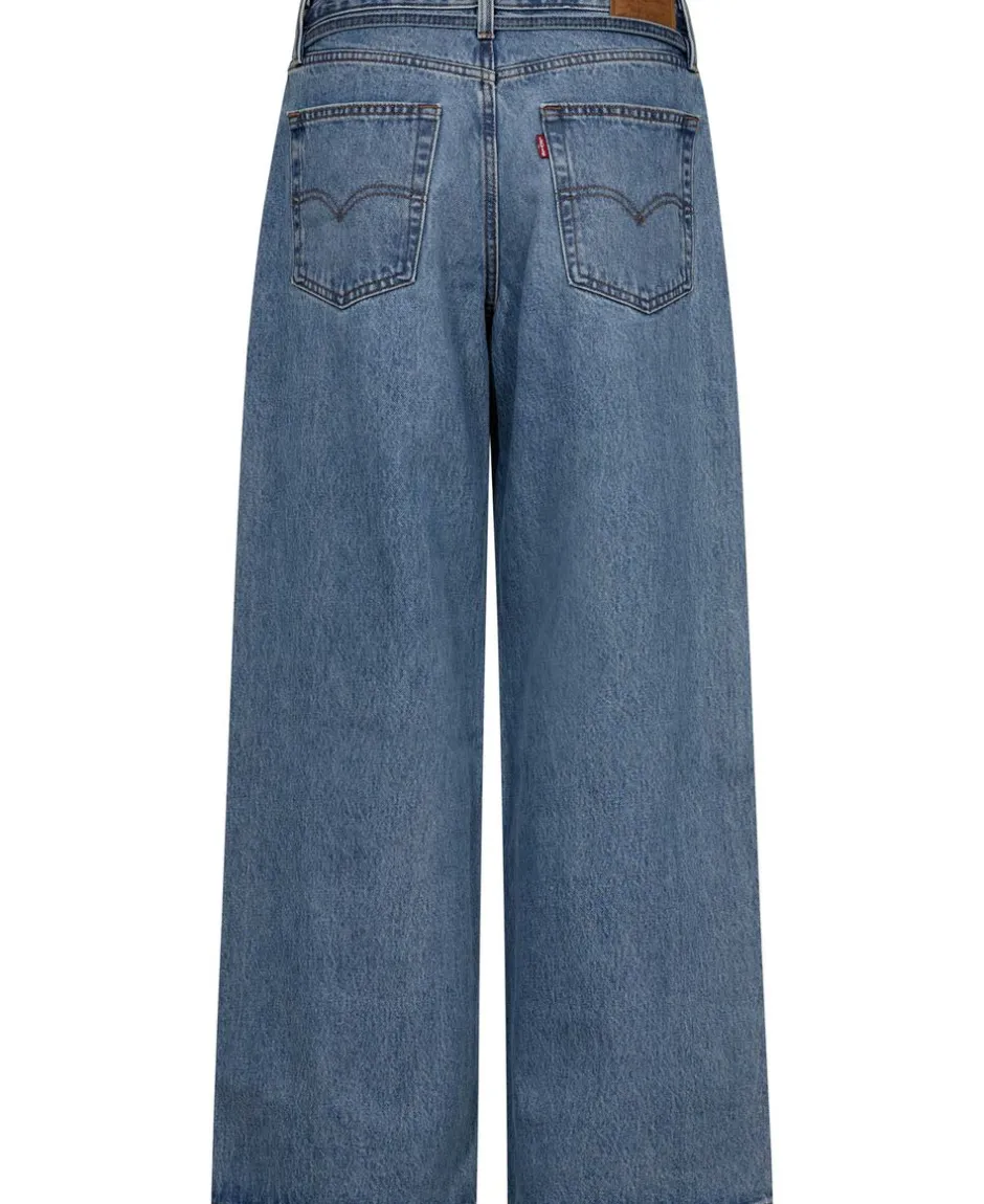 Dame Levi's Jeans>XL STRAIGHT THANKS FRIEND