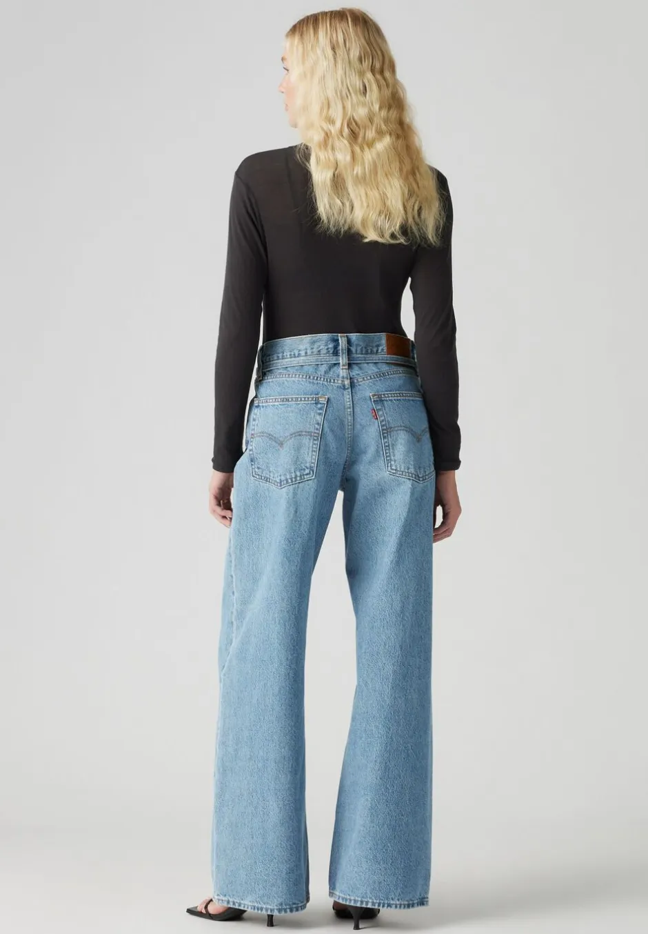 Dame Levi's Jeans>XL STRAIGHT THANKS FRIEND