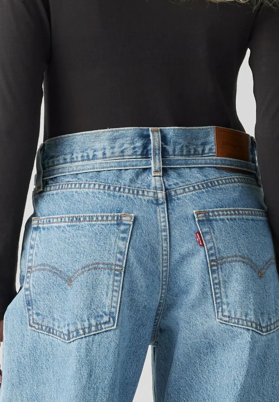 Dame Levi's Jeans>XL STRAIGHT THANKS FRIEND