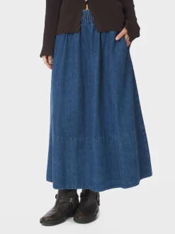 Dame Neo Noir Nederdele>Yara Denim Skirt