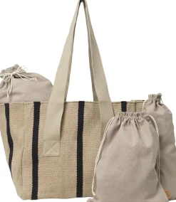 Online Yard Picnic Bag - Sand/Black Dame Strandtasker|Shoppere