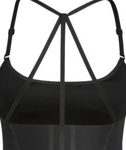 Dame adidas Sports Bh'Er>Yoga Studio Light-Support 3-Stripes sports bh