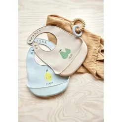 Online Yummy Silikone Hagesmæk - Pakke med 2 Børn Hagesmække